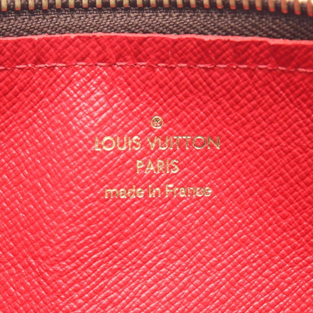 LOUIS VUITTON Authentic Brown Damier Leather Papillon 26 Bag - Picture 4 of 6